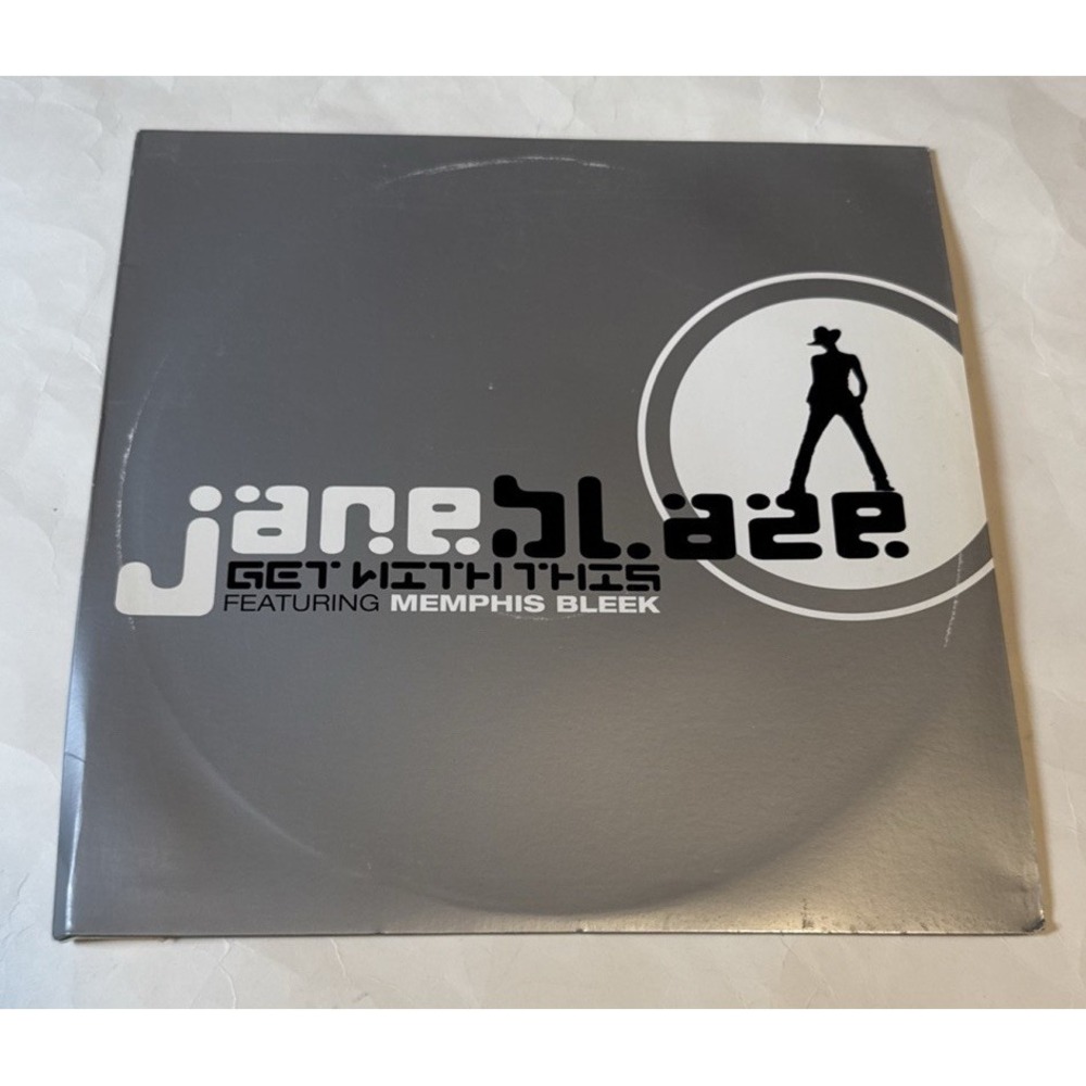 Jane Blaze w/ Memphis Bleek HIP HOP Vinyl Get With This